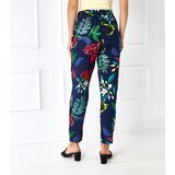 Gemre Black floral pants Bazzi Cene