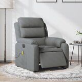 Maison Chic Električni masažni naslanjač - Relax naslanjač temno sivo blago, (22062127) | Shoptok.si