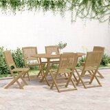  7-dijelni vrtni blagovaonski set od masivnog bagremovog drva | shoptok.hr