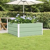  Cvetlično korito Pastelno zelena 100 x 100 x 45 cm Jeklo, (5000207341) | Shoptok.si