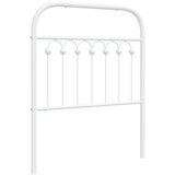 vidaXL Metalno uzglavlje bijelo 80 cm Cijene
