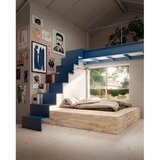 Karup Design Bračni krevet od masivnog bora s prostorom za odlaganje s podnicom 160x200 cm u prirodnoj boji Basement Bed – | shoptok.hr