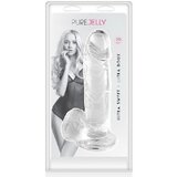  Prozirni dildo sa testisima | Pure Jelly Clear 20 cm | ePonuda.com