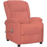  Masažna fotelja ružičasta baršunasta - Ružičasta 1 | shoptok.hr