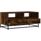  Stolić za kavu boja hrasta 100x50x45 cm od drva i metala | Eponuda.ba