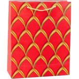 Elegant Gift Bag Gold Decorations 32 x 26 x 12 cm | shoptok.hr