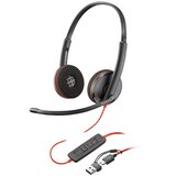 HEWLETT-PACKARD Poly Blackwire 3220 Stereo USB-C Headset +USB-C /A Adapter | shoptok.hr