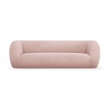 Cosmopolitan Design Svijetlo ružičasta sofa od bouclé tkanine 230 cm Essen – Cijene