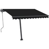  Ročno zložljiva tenda z LED lučkami 300x250 cm antracitna, (20728927) | Shoptok.si