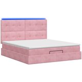  od pjene s madracem i LED-om Ružičasta 140 x 190 cm | shoptok.hr