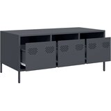  Stolić za kavu antracit 101,5x50x43,5 cm hladno valjanog čelika | Eponuda.com
