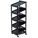 Polica za obuću zip 10 crna 36x30x94cm pvc | Eponuda.com
