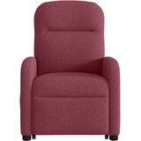  Električni naslonjač na podizanje od tkanine boja vina | shoptok.hr