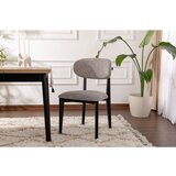 Hanah home stolica lionte - grey, black greyblack chair set (2 pieces) | ePonuda.com