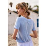 Marisse Women's T-Shirt L-Ts-4672 L.Blue | shoptok.hr