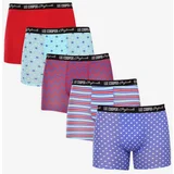 Lee Cooper Oprijete boksarice 5 Piece Modra