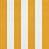 Tenda na uvlačenje 200 x 150 cm žuto-bijela | shoptok.hr