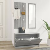 vidaXL 3-u-1 set ormarića za cipele sivog sonome konstruirano drva | shoptok.hr