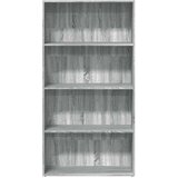 vidaXL Regal za knjige boja hrasta 80x30x152 cm konstruirano drvo | shoptok.hr