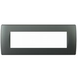 Tem Čatež Okvir za modularne vtičnice in stikala Soft (7 modulov, antracit) Cene