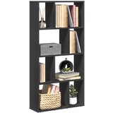 vidaXL Knjižna omara črna 60x20x120 cm inženirski les Cene