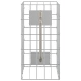 vidaXL Gabionska Stebrička z Vodno Pipo 50x25x25 cm 304 Nerjaveče Jeklo | Shoptok.si