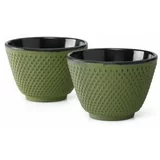 Bredemeijer set od 2 zelene šalice za čaj od lijevanog željeza Xilin, ⌀ 7,8 cm