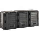  Vrtni komposter crni 1200 l | shoptok.hr