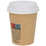vidaXL Papirnati poklopci za šalice za kavu Ø80 mm 8oz 1000 kom | shoptok.hr