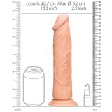 REALROCK Dong 10 - realistični dildo (25 cm) - naravni | Shoptok.si