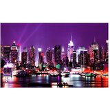  Tapeta - Rainbow city lights - New York 450x270 | shoptok.hr