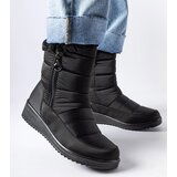Gemre Black snow boots on low wedge Mount | Eponuda.ba