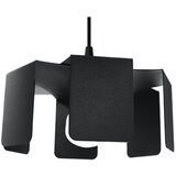 Nice Lamps Črna viseča svetilka s kovinskim senčnikom ø 24 cm Rossario – | Shoptok.si