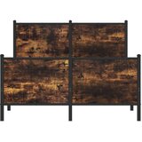  Metalni okvir kreveta bez madraca boja hrasta 120x200 cm | shoptok.hr