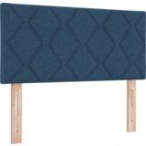 Plavi Modra Box Spring Postelja z Blazino, 100x200 cm, Tkanina, (22051223) | Shoptok.si