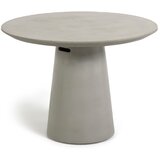 Kave Home betonska zunanja jedilna miza Itai, ⌀ 120 cm Cene