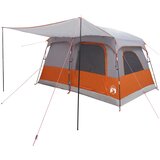  Obiteljski šator Siva i narančasta 380 x 260 x 190 cm Poliester | shoptok.hr