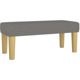  Krevet s oprugama i madracem tamnosivi 120 x 200 cm od tkanine | shoptok.hr