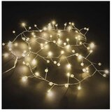  LED lanac 40xLED/3xAA 1,5 m topla bela Slike