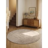 Vikosa Bež ročno tkana viskozna okrogla preproga ø 120 cm Noemi – | Shoptok.si