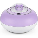 Venisymlis Mini Vlažilec Zraka, Ultrazvočni Vlažilnik Zraka Usb S 300 Ml Rezervoarjem Za Vodo In Led Lučko, (22060802) Cene