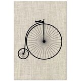  Slika - Vintage Bicycle (1 Part) Vertical 80x120 Na talijanskom platnu | shoptok.hr