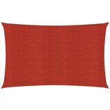 vidaXL Senčno jadro 160 g/m² rdeče 3x4 m HDPE Cene