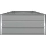  Cvetlično korito Svetlo siva 480 x 100 x 45 cm Cinkana jeklena, (5000207490) | Shoptok.si