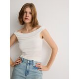 Reserved - LADIES` BLOUSE - krem | shoptok.hr
