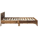  Okvir za krevet Staro drvo 160 x 200 cm Konstruirano drvo | shoptok.hr