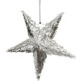 PARTY DECO zložljiva pinata - zvezda, 68x68x30cm, srebrna Cene