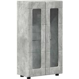  Set TV komoda s ladicama Betonski sivi Konstruirano drvo | shoptok.hr