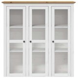  Visoka komoda BODO bijelo-smeđa 115,5x43x200,5 cm od borovine | Eponuda.com
