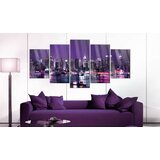  Slika na akrilnom staklu - Purple Sky [Glass] 200x100 | shoptok.hr